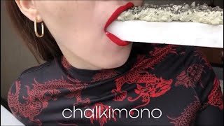 SHELK MELK  ASMR  CHALK STICK [upl. by Brufsky]