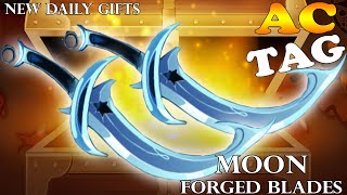 AQW NEW MOONFORGED DIRKS RARE BLADES l DAILY GIFTS JOIN PIRATELYCAN FRIDAY THE 13TH X TLAPD [upl. by Willock]