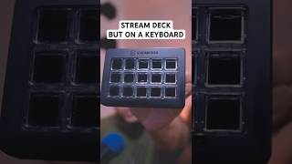 Stream Deck Built Into A Keyboard shorts [upl. by Assilat]