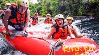 Whitewater Rafting  Behind The Scenes in New Zealand [upl. by Korenblat]