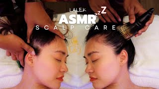 ASMR Head Massage amp Salon for Deep Sleep Antistress Insomnia😴Head Spa Hair Wash Real Person ASMR [upl. by Anire406]