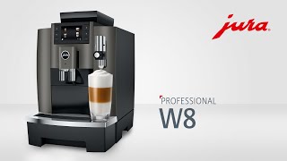 JURA W8  Fully automatic coffee machine [upl. by Dhu601]