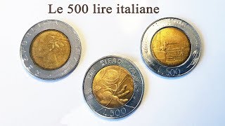 Quanto valgono queste 500 lire italiane [upl. by Brottman]