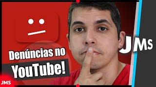 Como Denunciar um Canal um Video um Comentário no YouTube [upl. by Blanchette186]