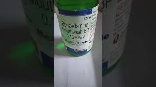 Benzydamine Mouthwash BP [upl. by Delila]