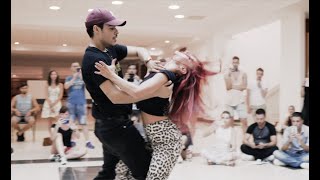 Morir Solo  Prince Royce  Maurizio y Simona Bachata Dance  Bachata King Festival 2019 shorts [upl. by Hehre]