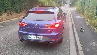 sound exhaust leon Cupra st 4drive cutout [upl. by Canty803]