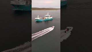 Lerwick harbour Scotland [upl. by Ebby]