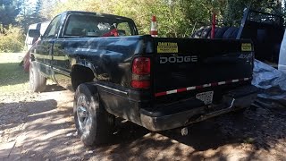 Bodywork Fiberglassing Part 3 1996 Dodge Ram 1500 Work Truck [upl. by Joash570]