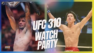 🔴 UFC 310 Pantoja vs Asakura LIVE STREAM  Main Card Watch Party amp Results  MMA Fighting [upl. by Anikat98]