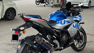 Suzuki Gixxer SF 250  Yoshimura R77S STB [upl. by Oht]