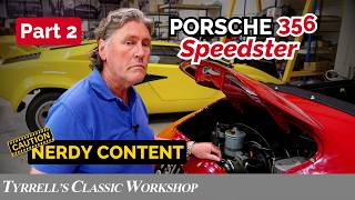 Porsche 356 Speedster Restoration Engine Tuning amp Test Drive  Part 2  Tyrrells Classic Workshop [upl. by Gilson792]