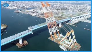 MEGA CONSTRUCTION PROJECTS Incredible Bridge amp Tunnel Construction Technology From Japan amp Türkiye [upl. by Huang]