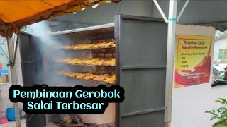 Proses Pembinaan Gerobok Salai Terbesar [upl. by Wager]