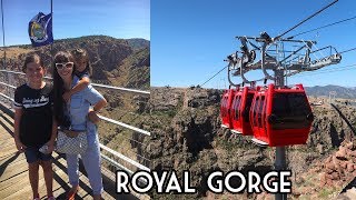 Royal Gorge Bridge and Park Canon City Colorado [upl. by Dunkin]