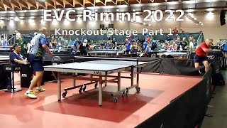 European Veterans Championships 2022 Knockout Stage Part 1 EVC2022 Rimini [upl. by Kalikow945]