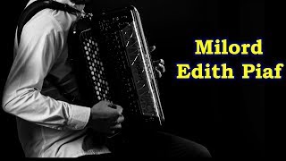 Accordion Cover  Milord  Edith Piaf  akordeon [upl. by Immot]