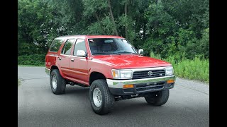 1993 Toyota 4Runner  Test Drive [upl. by Nihahs]