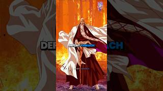 How did Yamamoto defeat Yhwach 1000 years ago bleachanime shorts [upl. by Aikym312]