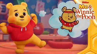 Winnie the Poohs Morning Routine ☀️  Me amp Winnie the Pooh🍯  Vlog 8  disneyjr [upl. by Akoyn823]