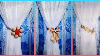 DIY Curtain tiebacksholders Home decor ideas craftideas diyprojects crafting diycraft diy [upl. by Jeanne]