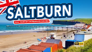 SALTBURN BY THE SEA  4K Virtual Walking Tour of Saltburn By The Sea North Yorkshire UK [upl. by Brianna]