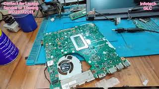 HDD NOT DETECTED DELL LAPTOP MOTHERBOARD [upl. by Dilan]