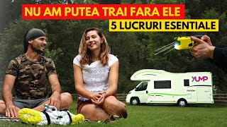 🚚 5 LUCRURI fara de care nu am PUTEA TRAI in AUTORULOTA  Vlog de calatorie Romania [upl. by Kerrison79]