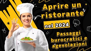 Come aprire un ristorante nel 2024 Guida Completa [upl. by Annetta]