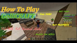 How to Play GolliCRAFT sep 23 [upl. by Ailecra]