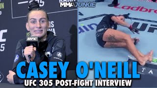 Casey ONeill Explains Breakdancing Celebration I Did Better Than Raygun  UFC 305 [upl. by Terena]