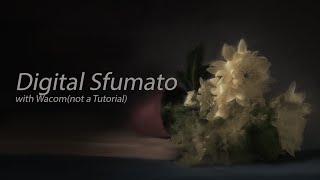 Sfumato digitalnot a tutorial using Wacom [upl. by Joya]