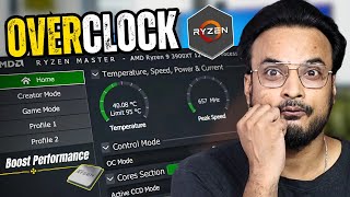 How to quotSAFELYquot OVERCLOCK AMD Ryzen CPU for GAMING amp Performance in 2024 [upl. by Nedyaj]