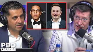 Elon Musks Son Crashes the Interview [upl. by Iphlgenia958]