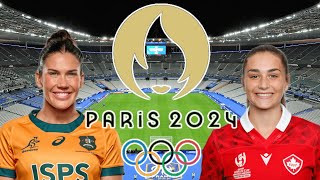 AUSTRALIA 7s vs CANADA 7s Women’s PARIS OLYMPICS SEVENS 2024 Semi FINAL Live Commentary [upl. by Epp84]