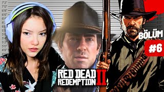 BAŞIMIZ BELADAN ÇIKMADI Kİ OYNAYALIM  Red Dead Redemption 2  Bölüm 6 [upl. by Atnuahsal]