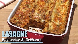 Recette de lasagne bolognaise maison la meilleure [upl. by Nahsad]