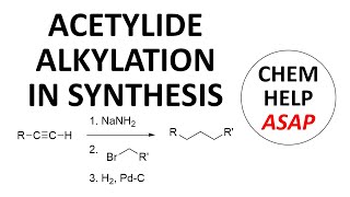 acetylide alkylations in organic synthesis [upl. by Dupuy]