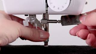 Brother sewing machines  Replacing the needle [upl. by Ahseek]