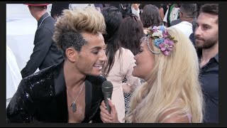 Frankie Grande at MTV VMAs  I dont Think you are ready [upl. by Garret]