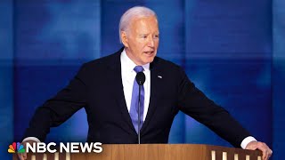 Watch President Bidens full remarks at DNC [upl. by Pierre]