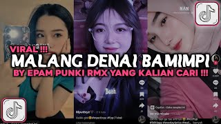 DJ MALANG DENAI BAMIMPI BY EPAM PUNKI RIMEX VIRAL TIKTOK 2024 [upl. by Chapman]