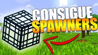 ¡CONSIGUE FÁCILMENTE LOS SPAWNERS MINECRAFT CON MODS [upl. by Anih]