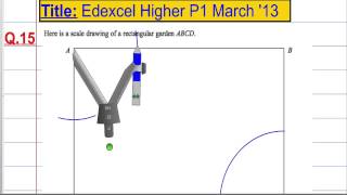 Edexcel Higher P1 March 2013 Q15 [upl. by Ashely]