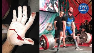 Cailer Woolam INSANE Deadlift World Record 430 kg948 lbs  98 kg216 lbs [upl. by Enaywd]