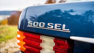 w126 MercedesBenz 500 SEL of the firstyear production 1979 [upl. by Avehsile104]