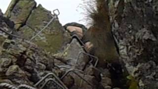 Ferrata del Limbo al monte Mucrone [upl. by Ahsinej]