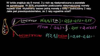 Przykład Prawdopodobieństwo zdarzeń zależnych [upl. by Jeraldine682]