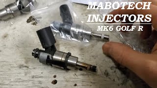 Mabotech Injectors Arrived  Should I 3D Print new Injector Clips  MK6 Golf R [upl. by Amorita]