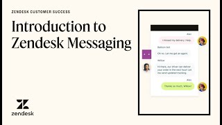 Introduction to Zendesk Messaging  Customer success resources [upl. by Adnohsirk]